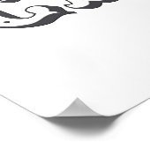 Verkies een clown, verwacht een circus Anti Trump  Poster (Hoek)