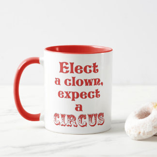 Verkies een clown, verwacht een circus! Fun Anti T Mok
