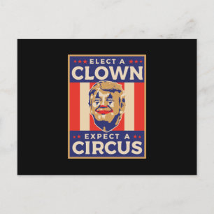 Verkies een Kast Verwacht een Circus Briefkaart