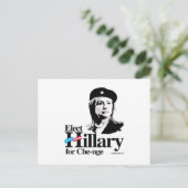 Verkies Hillary voor Chenge Briefkaart (Staand voorkant)