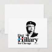 Verkies Hillary voor Chenge Briefkaart (Voorkant / Achterkant)