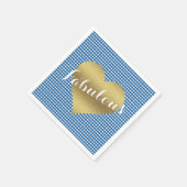 Verkies je Kitschieke Landelijke Trouwfeest Servet (Hoek)