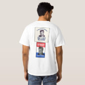 Verkies John F. Kennedy T-shirt (Achterkant volledig)