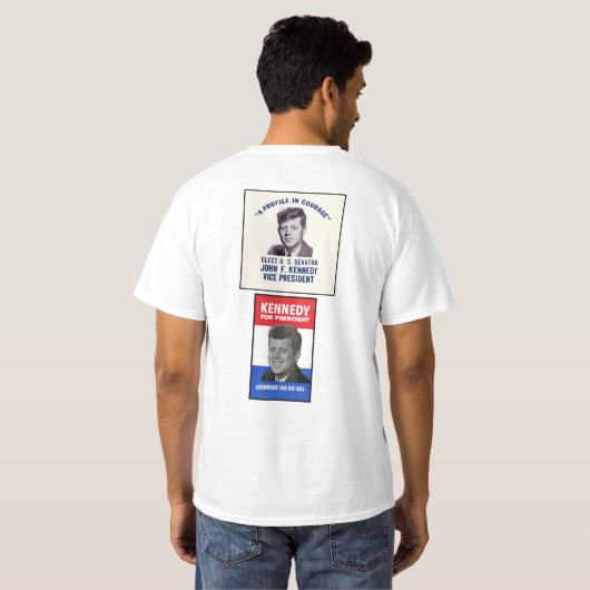 Verkies John F. Kennedy T-shirt (Achterkant volledig)