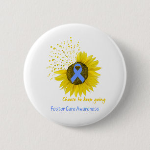 Verkies om de aandacht van de Foster Care te blijv Ronde Button 5,7 Cm