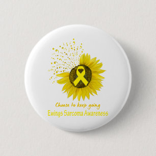 Verkies om het bewustzijn van Ewings Sarcoma te be Ronde Button 5,7 Cm