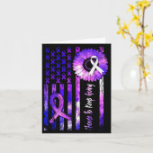 Verkies om het voortdurende bewustzijn van zelfmoo kaart (Gele Bloem)