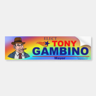 Verkiezer Tony Gambino Mayor Bumpersticker
