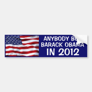 VERKIEZING 2012 - IEDEREEN MAAR BARACK OBAMA IN 20 BUMPERSTICKER
