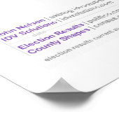 Verkiezing 2012 poster (Hoek)