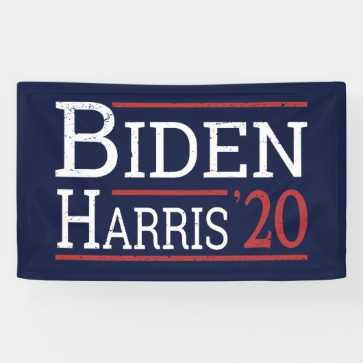 Verkiezing 2020 - Biden Harris I Spandoek (Horizontaal)