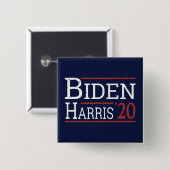 Verkiezing 2020 - Biden Harris I Vierkante Button 5,1 Cm (Voorkant /achterkant)