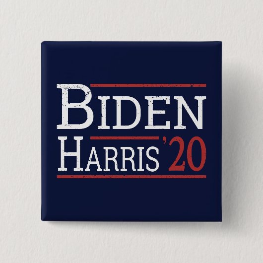 Verkiezing 2020 - Biden Harris I Vierkante Button 5,1 Cm (Voorkant)