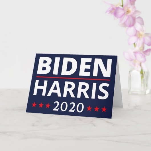 Verkiezing 2020 - Biden Harris II Kaart (Orchidee)
