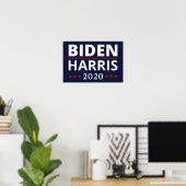 Verkiezing 2020 - Biden Harris II Poster (Thuiskantoor)