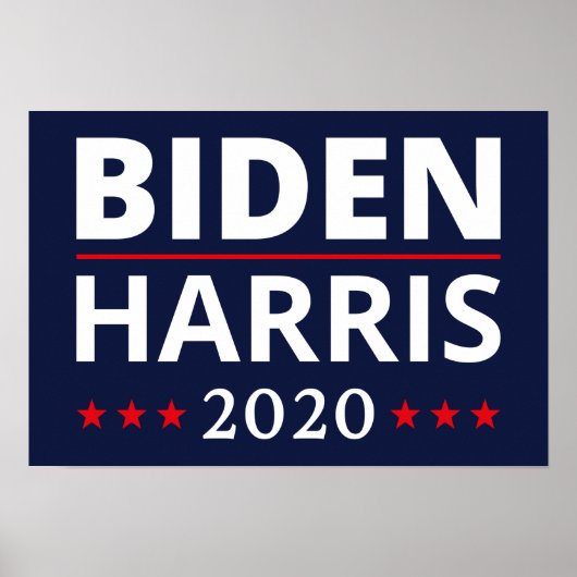 Verkiezing 2020 - Biden Harris II Poster (Voorkant)