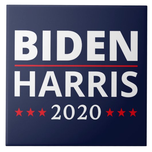 Verkiezing 2020 - Biden Harris II Tegeltje (Voorkant)