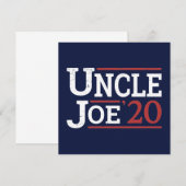 Verkiezing 2020 - Oom Joe (Voorkant / Achterkant)