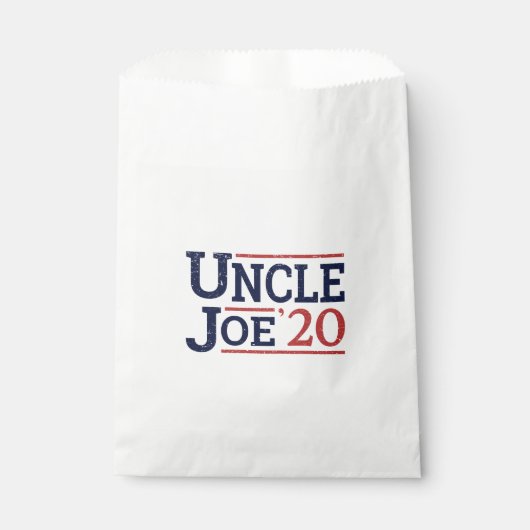 Verkiezing 2020 - Oom Joe Bedankzakje (Voorkant)