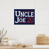 Verkiezing 2020 - Oom Joe Poster (Keuken)