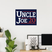 Verkiezing 2020 - Oom Joe Poster (Thuiskantoor)