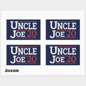 Verkiezing 2020 - Oom Joe Rechthoekige Sticker (Vel)