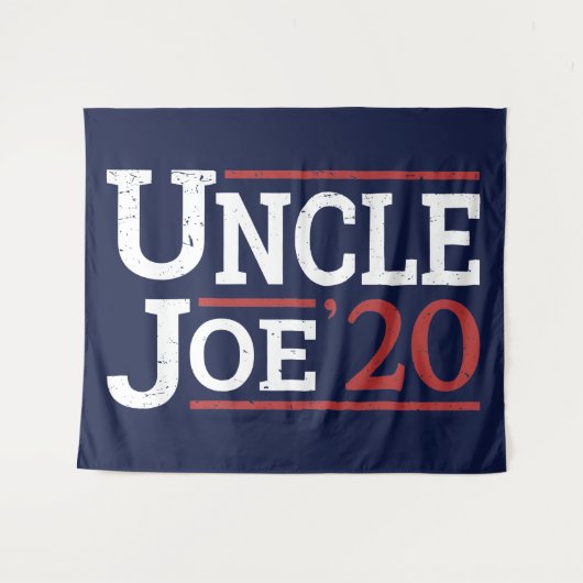 Verkiezing 2020 - Oom Joe Wandkleed (Voorkant (horizontaal))