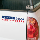 Verkiezing 2024 bumpersticker (Op Truck)