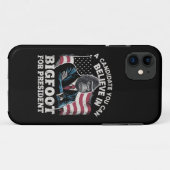 Verkiezing 2024 Grappige Stem Sasquatch VS Case-Mate iPhone Case (Achterkant (horizontaal))