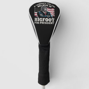 Verkiezing 2024 Grappige Stem Sasquatch VS Golfheadcover