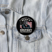 Verkiezing 2024 Grappige Stem Sasquatch VS Ronde Button 7,6 Cm (In situ)