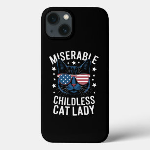 Verkiezing 2024 Kinderloze Kat Dames Feministische Case-Mate iPhone Case