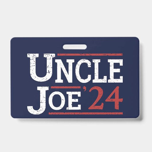 Verkiezing 2024 - Oom Joe I Badge (Voorzijde)