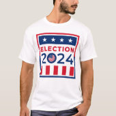 Verkiezing 2024 Unisex T-shirt (Voorkant)