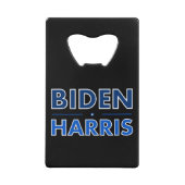 Verkiezing Biden Harris 2020 Creditkaart Flessenopener (Voorkant)