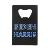 Verkiezing Biden Harris 2020 Creditkaart Flessenopener (Achterkant)