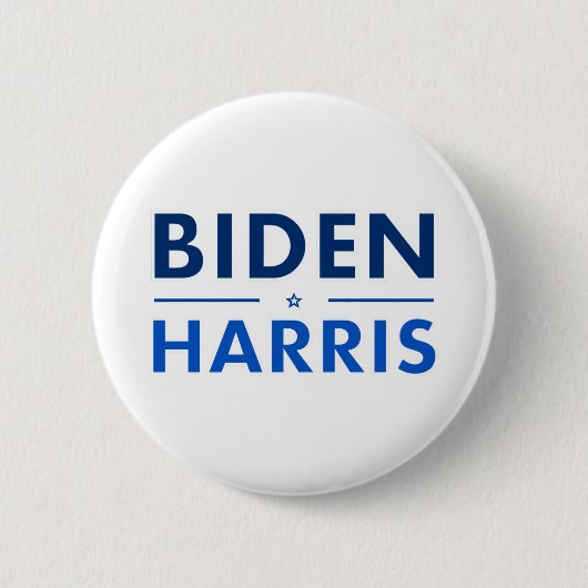 Verkiezing Biden Harris 2020 Ronde Button 5,7 Cm (Voorkant)