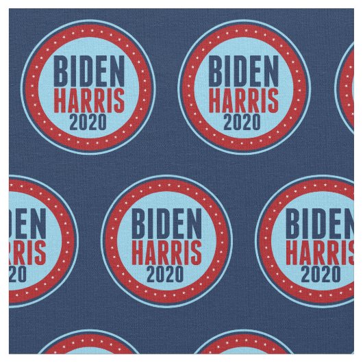 Verkiezing Biden Harris 2020 Stof (Close Up)