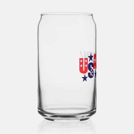 Verkiezing Biden Harris 2024 Blikvorm Glas (Rechts)