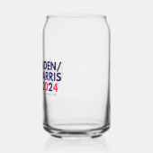 Verkiezing Biden Harris 2024 Blikvorm Glas (Links)