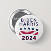Verkiezing Biden Harris 2024 Ronde Button 5,7 Cm (Voorkant /achterkant)