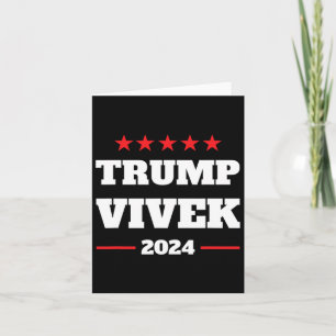 Verkiezing Bold Trots Pro Donald Trump Vivek 2024 Kaart