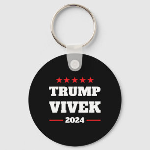 Verkiezing Bold Trots Pro Donald Trump Vivek 2024 Sleutelhanger