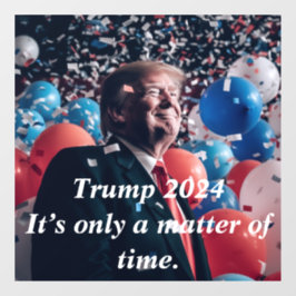 Verkiezing Donald Trump 2024 Raamsticker