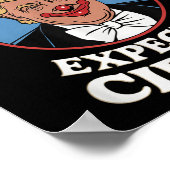 Verkiezing een clown Verwacht een circus impeach T Poster (Hoek)