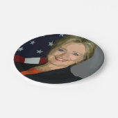 verkiezing Hillary Clinton 2016 Borden 7" Papieren Bordje (Gekanteld)