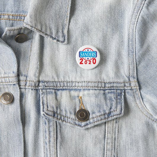 Verkiezing Sanders 2020 Ronde Button 3,2 Cm (In situ)