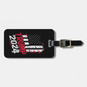 Verkiezing TRUMP 2024 Amerikaanse  vlag Bagagelabel (Voorkant horizontaal)