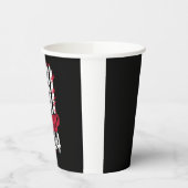 Verkiezing TRUMP 2024 Amerikaanse vlag Papieren Bekers (Links)