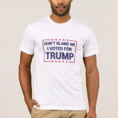 Verkiezing Trump 2024 - Ik heb voor Trump gestemd T-shirt (Voorkant)
